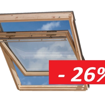 VELUX GGL Tuimelraam Blank Grenenhout 3070