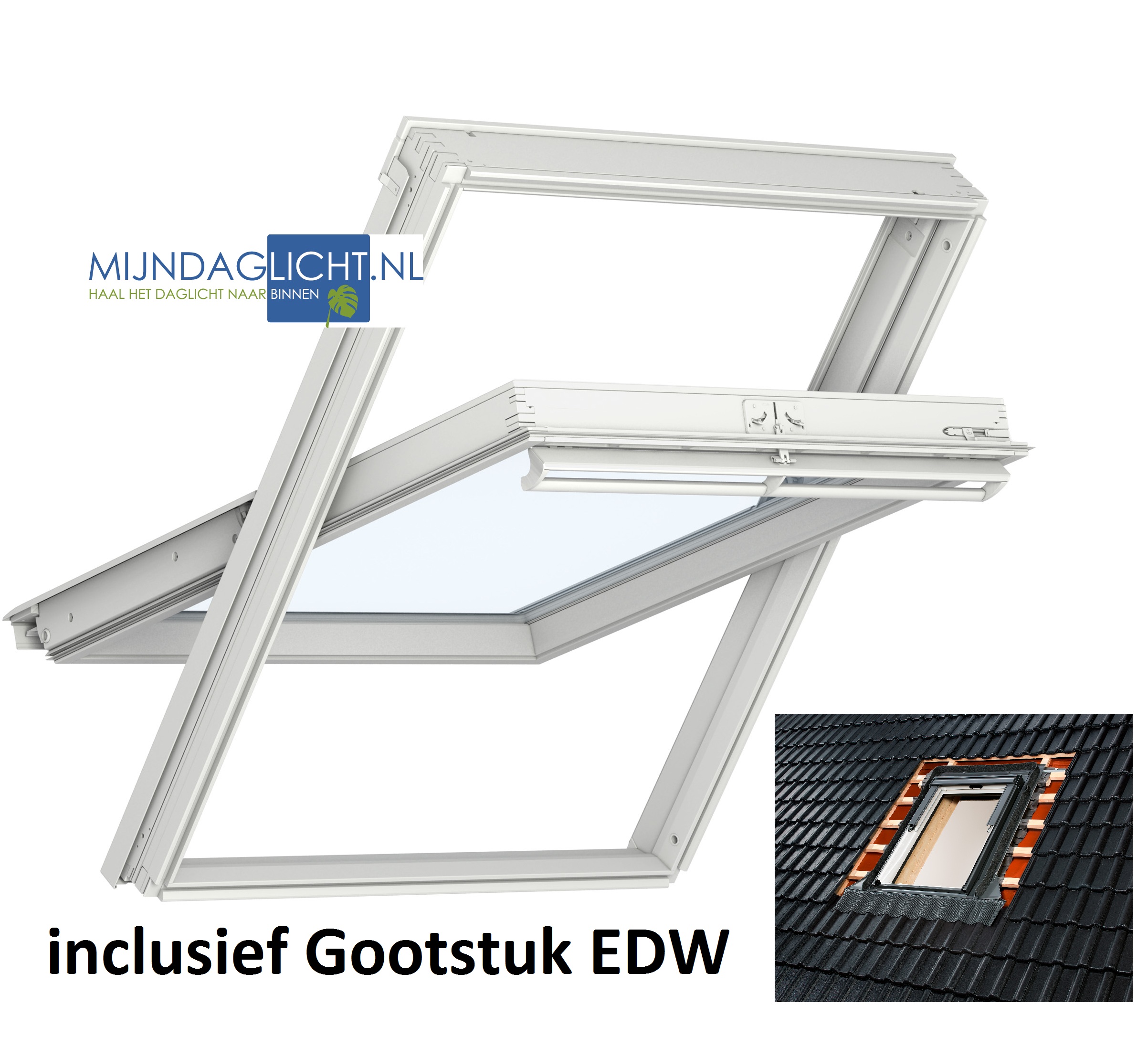 VELUX GGU Tuimelraam Kunststof 0070