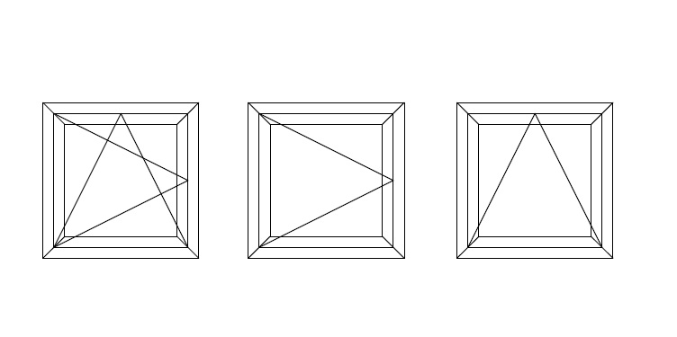 Kunststof raam kozijnen enkel