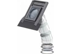 VELUX Daglichtspot hellend dak TLR 0K10 vlakke dakbedekking Ø 25cm