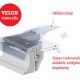 VELUX acrylaat Daktoegangskoepel 90x120cm