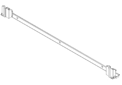 VELUX onderdeel I Afdeklijst onderzijde gootstuk/dakraam