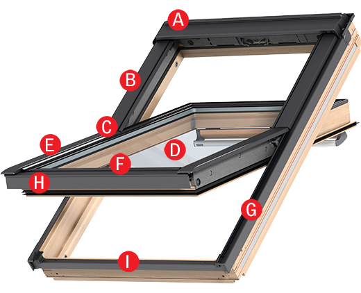 VELUX Dakraam buitenlijsten